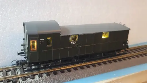 Listwa oświetlenia wagon bagażowy Roco 6200012